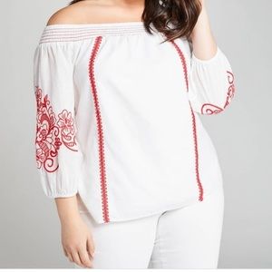 Lane Bryant off shoulder